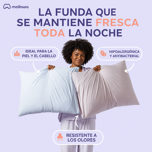 Pack 2 Fundas Refrescantes Mallowa FrescaNoche