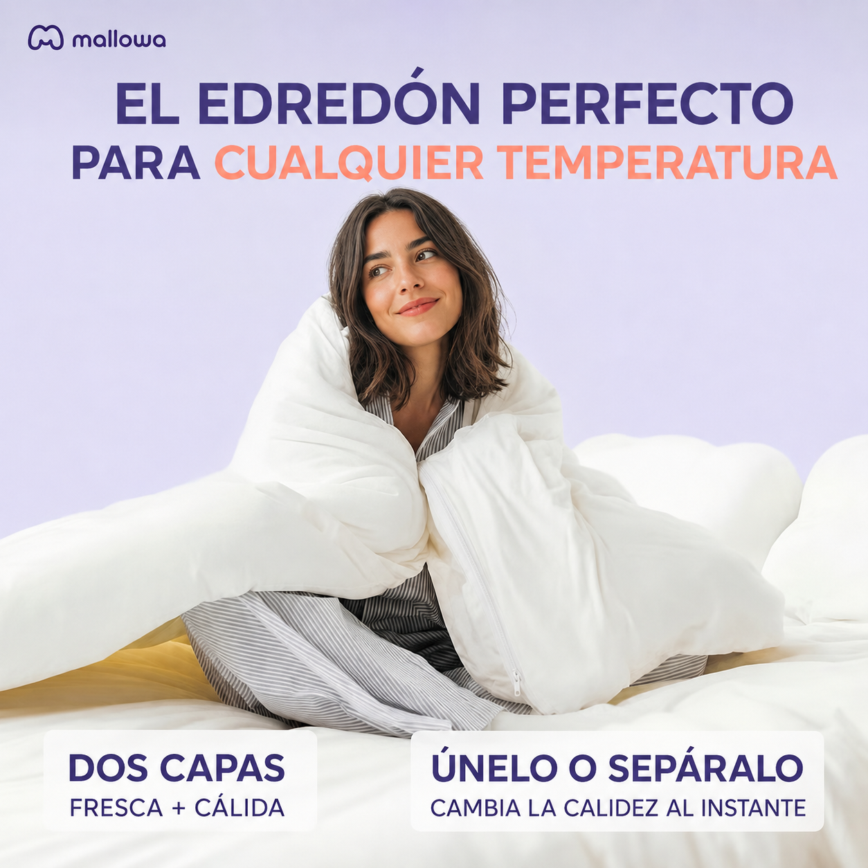 Edredón Control de Temperatura